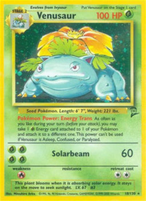 Venusaur B2-18 Holo Rare Englisch