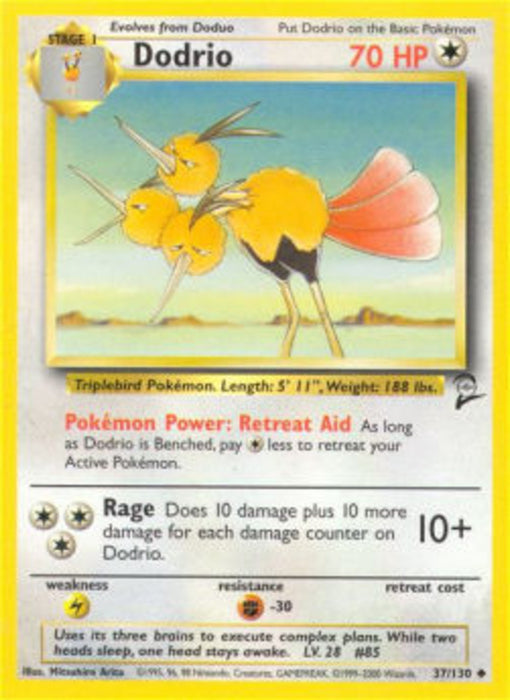 Dodrio B2-37 Uncommon Englisch
