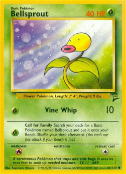 Bellsprout B2-66 Common Englisch