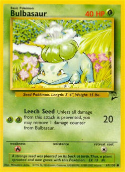 Bulbasaur B2-67 Common Englisch