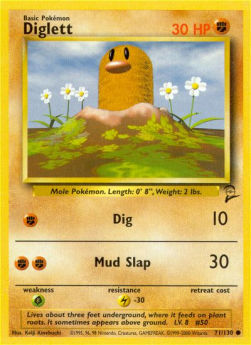 Diglett B2-71 Common Englisch