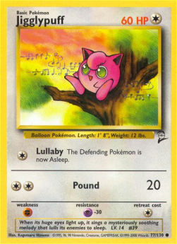 Jigglypuff B2-77 Common Englisch