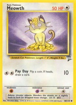 Meowth B2-80 Common Englisch