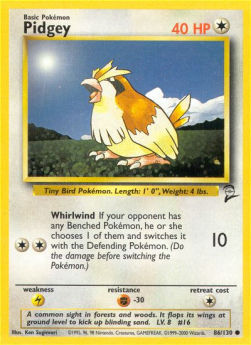 Pidgey B2-86 Common Englisch