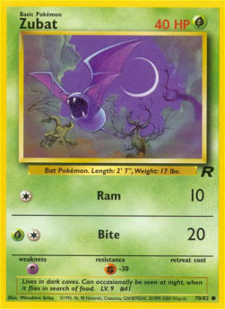 Zubat TR-70 Common Englisch