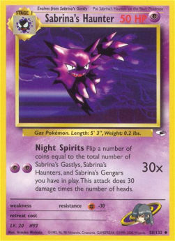 Sabrina's Haunter GH-58 Uncommon Englisch