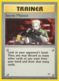 Secret Mission GH-118 Uncommon Englisch