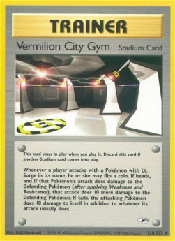 Vermilion City Gym GH-120 Uncommon Englisch