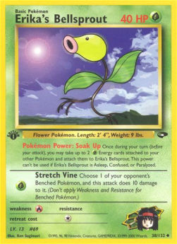 Erika's Bellsprout GC-38 Uncommon Englisch