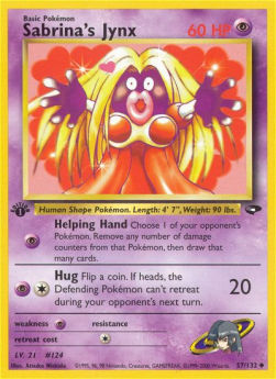 Sabrina's Jynx GC-57 Uncommon Englisch