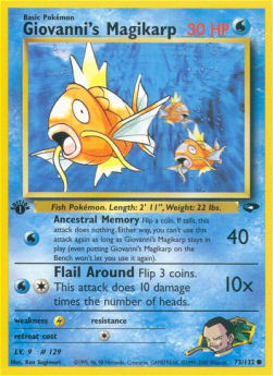 Giovanni's Magikarp GC-73 Common Englisch