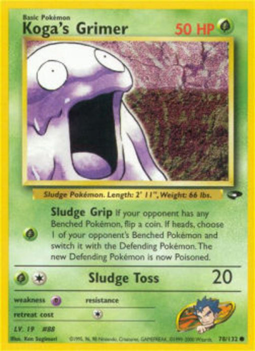 Koga's Grimer GC-78 Common Englisch