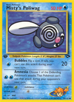 Misty's Poliwag GC-89 Common Englisch