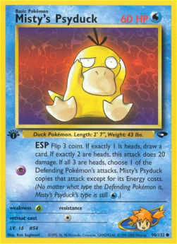 Misty's Psyduck GC-90 Common Englisch