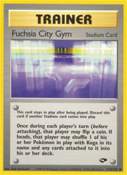 Fuchsia City Gym GC-114 Uncommon Englisch