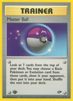 Master Ball GC-116 Uncommon Englisch