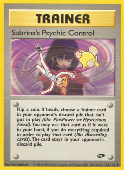 Sabrina's Psychic Control GC-121 Uncommon Englisch