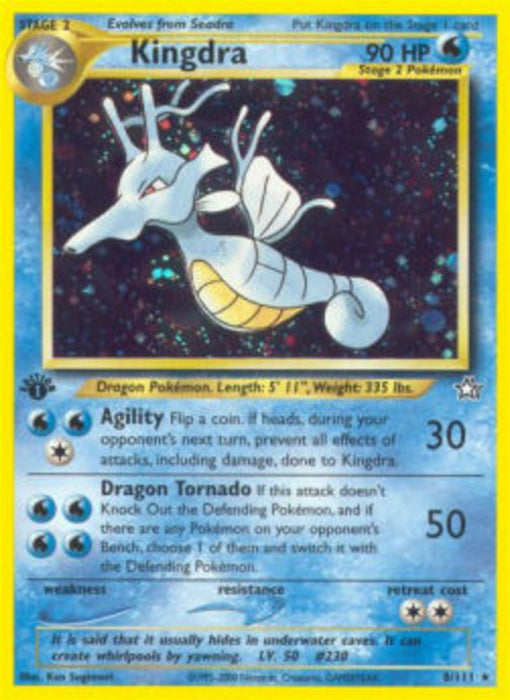 Kingdra NG-8 Holo Rare Englisch