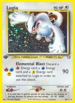 Lugia NG-9 Holo Rare Deutsch