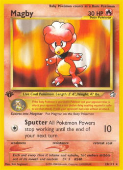 Magby NG-23 Rare Deutsch