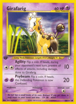 Girafarig NG-58 Common Deutsch
