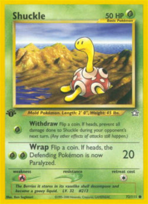 Shuckle NG-72 Common Englisch