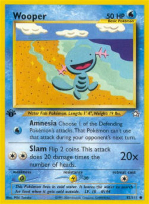 Wooper NG-82 Common Englisch
