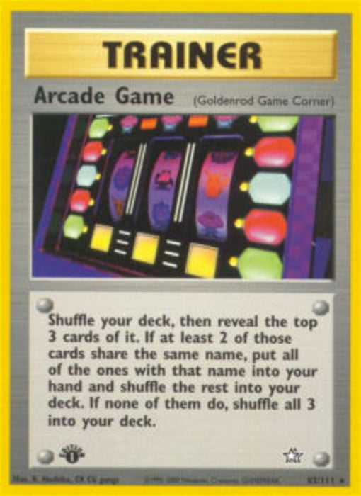 Arcade Game NG-83 Rare Englisch