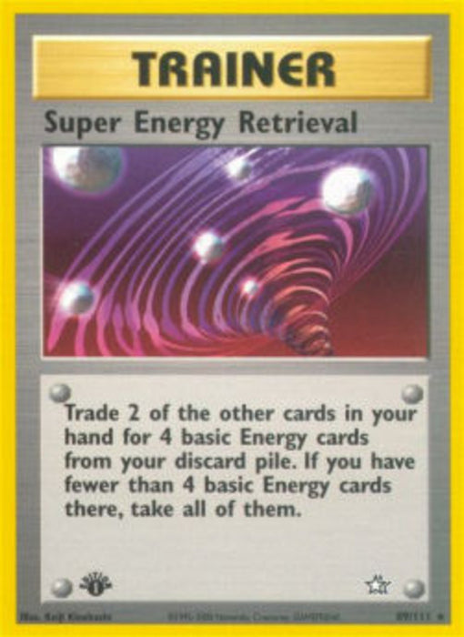 Super-Energiezurückgewinnung NG-89 Rare Deutsch