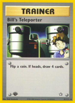 Bill's Teleporter NG-91 Uncommon Englisch