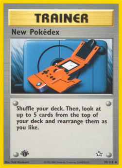 Neuer Pokedex NG-95 Uncommon Deutsch