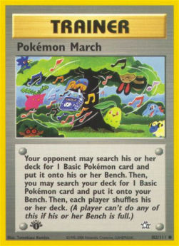 Pokémon March NG-102 Common Englisch