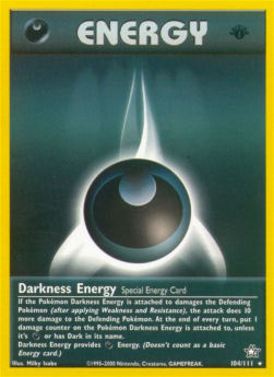 Darkness Energy NG-104 Rare Englisch