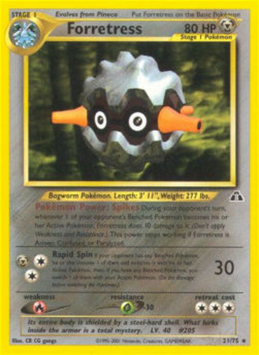 Forretress NDI-21 Rare Englisch