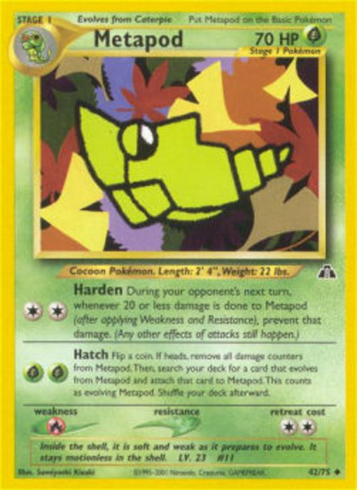 Metapod NDI-42 Uncommon Englisch