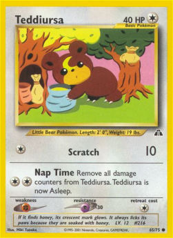 Teddiursa NDI-65 Common Deutsch