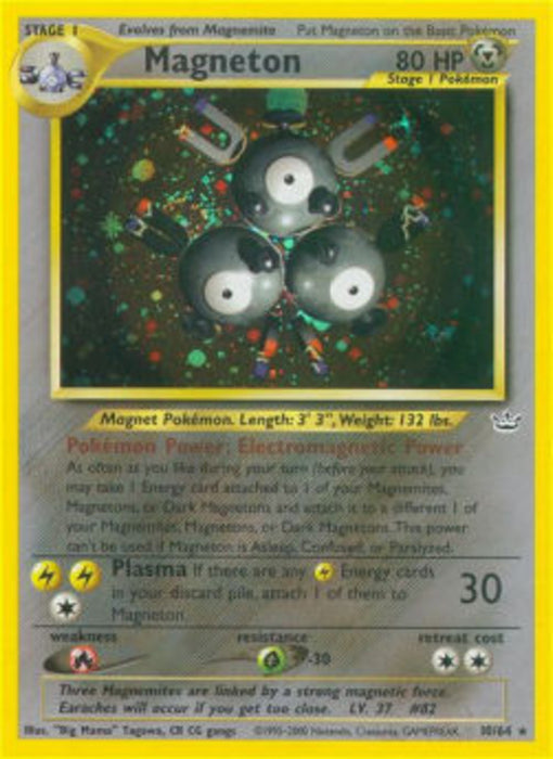 Magneton NR-10 Holo Rare Englisch