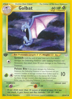 Golbat NR-29 Uncommon Englisch