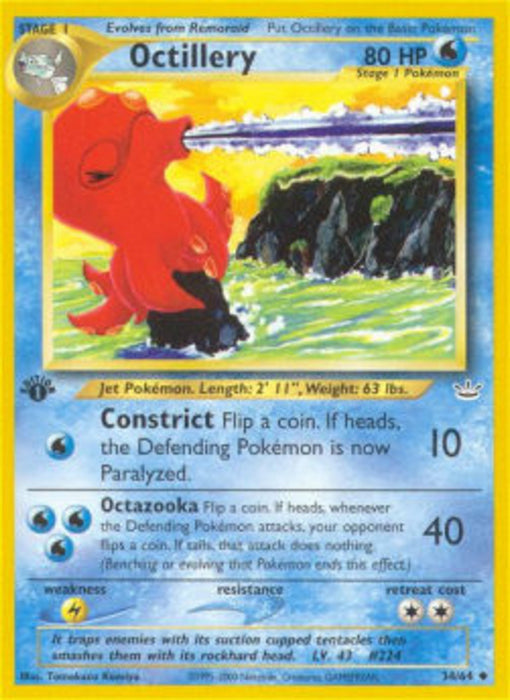 Octillery NR-34 Uncommon Deutsch