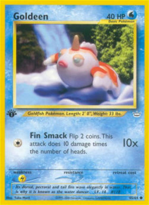 Goldeen NR-45 Common Englisch