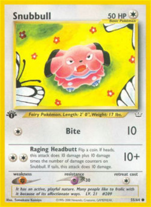 Snubbull NR-55 Common Englisch
