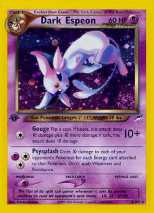 Dunkles Psiana NDE-4 Holo Rare Deutsch