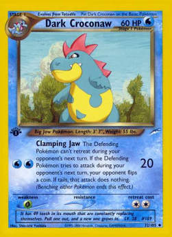 Dunkles Tyracroc NDE-32 Uncommon Deutsch