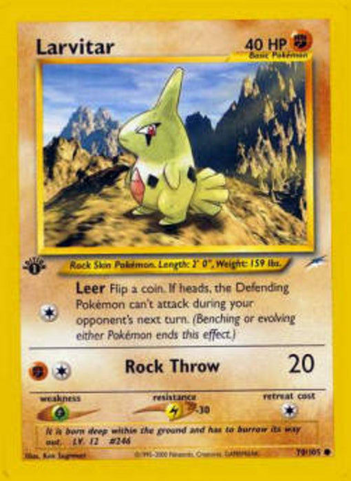 Larvitar NDE-70 Common Französisch