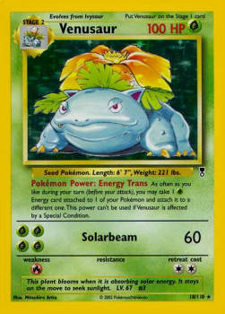 Venusaur LC-18 Holo Rare Englisch
