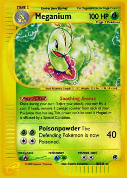 Meganie EX-18 Holo Rare Deutsch