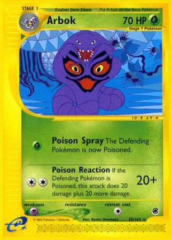 Arbok EX-35 Rare Englisch