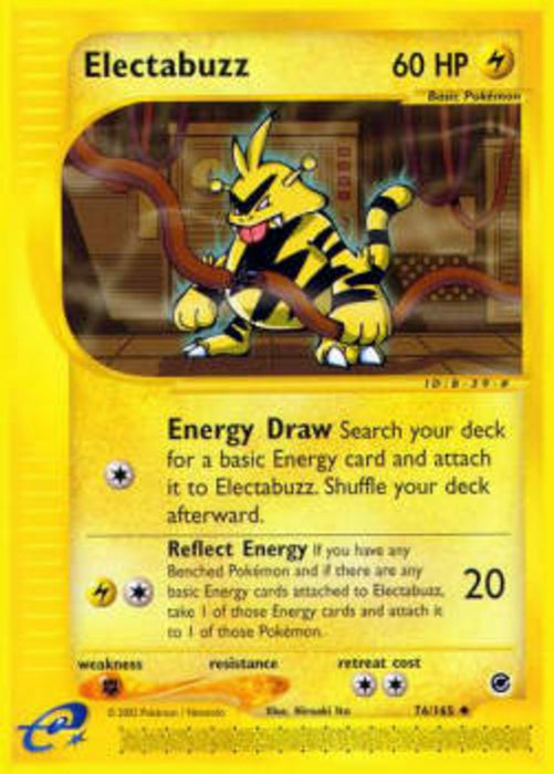 Electabuzz EX-76 Uncommon Englisch