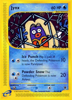 Jynx EX-83 Uncommon Englisch