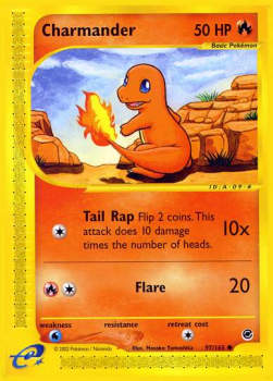 Charmander EX-97 Common Englisch